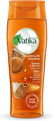 Vatika Moisturizing Shampoo - Shea Butter - Nourishes & Hydrates 425ml