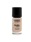Make Over 22 Studio Skin Foundation - Medium to Full Coverage, Natural Matte Finish