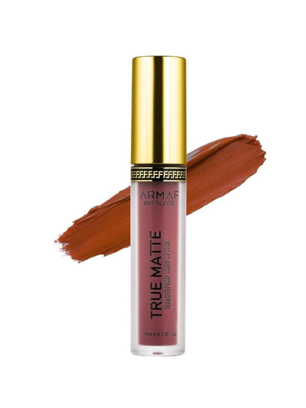 Matte Liquid Lipstick True Matte Long-Lasting Velvety Armaf Beauty Aura