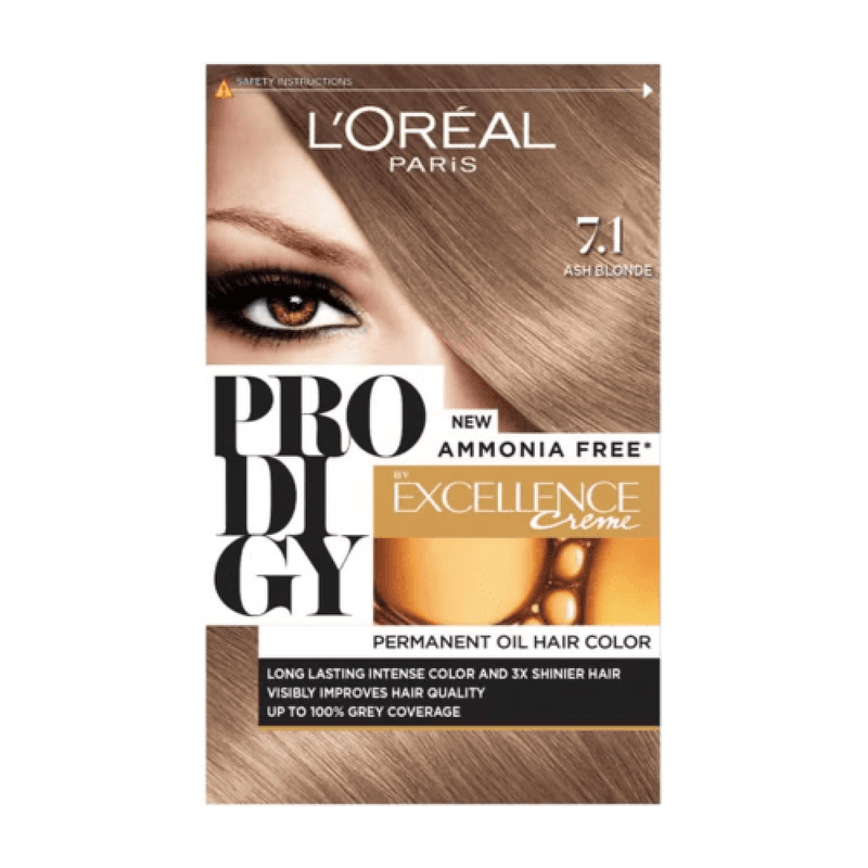 Ash Blonde Hair Dye Ammonia-Free Micro-Oil Technology L'Oreal Prodigy 100ml