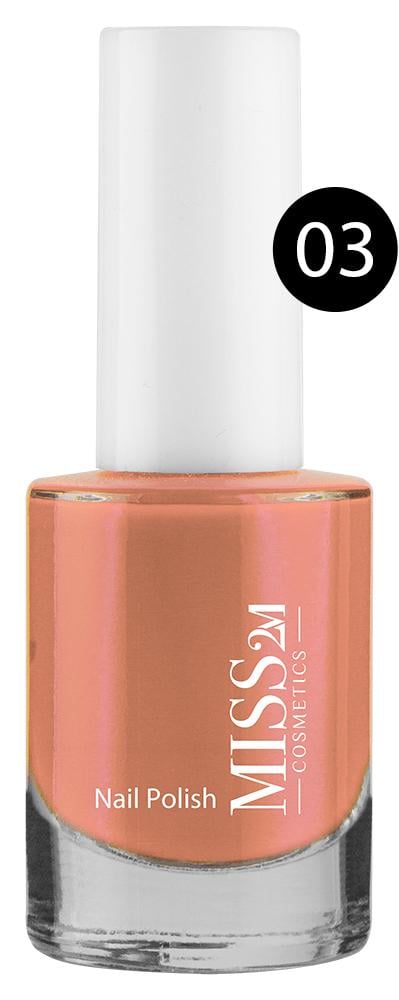 Nail Polish Stunning Colour Glossy Finish Miss 2M 10ml