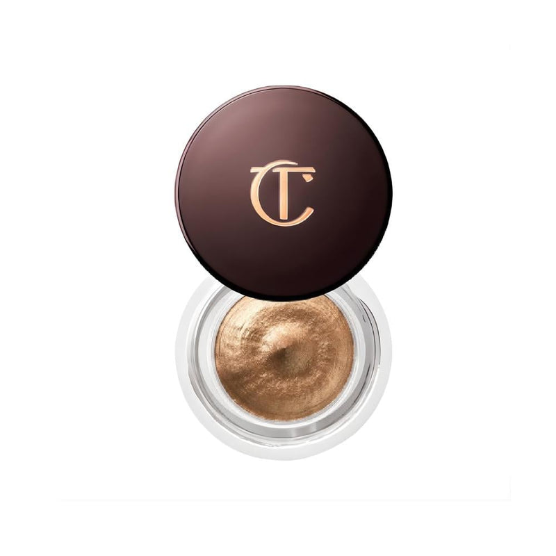 Charlotte Tilbury Cream Eyeshadow Amber Gold Metallic Finish Highly Pigmented