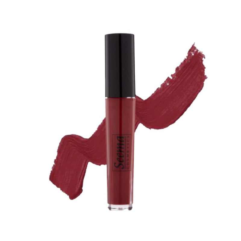 Seema Cosmetics Matte Liquid Lipstick 06 Creamy Long-Lasting Formula