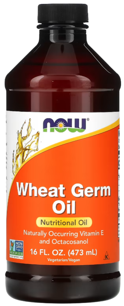 Wheat Germ Oil Pure Nourishing Vitamin E Rich Now 473ml