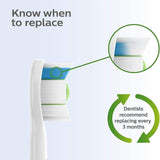 Philips Sonicare Toothbrush Heads for Plaque Removal & Whitening White 2 brushes