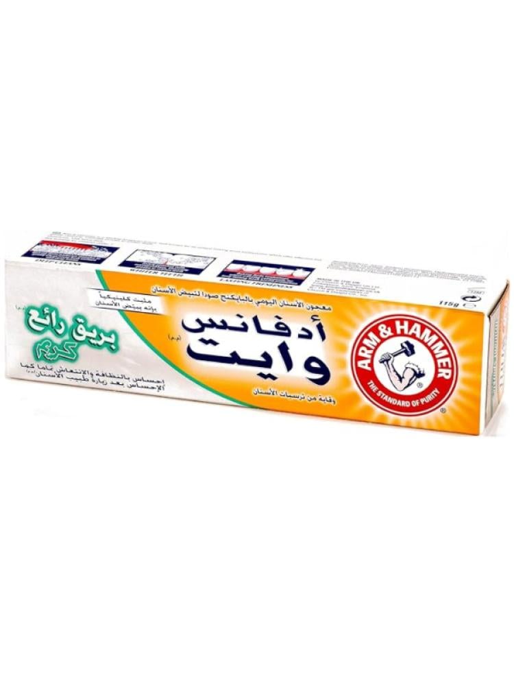 Arm & Hammer Advanced White Toothpaste - Surface Stain Removal - 115 gm