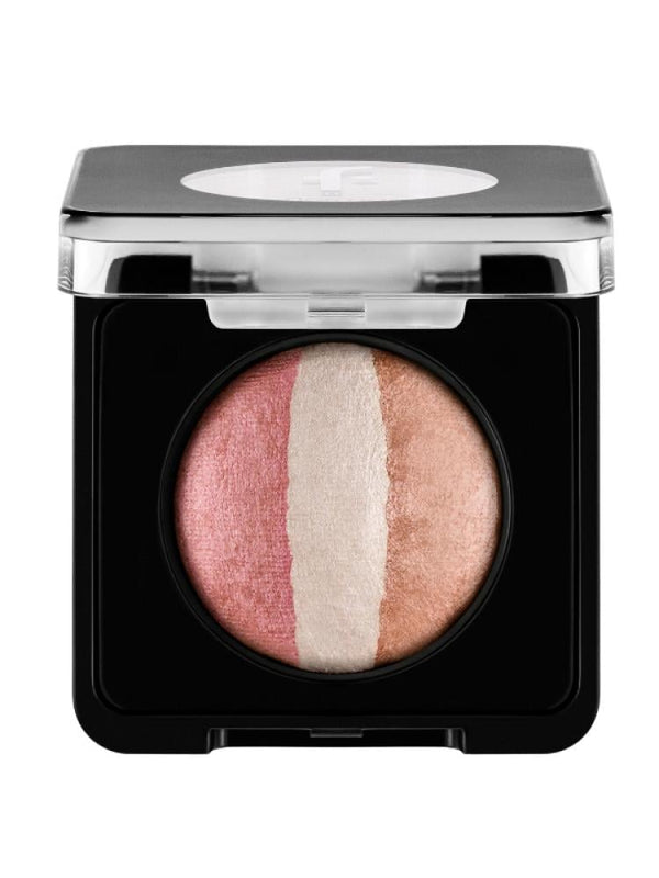 Pressed Powder Blush Radiant Natural Flormar Pinky Trio 4g