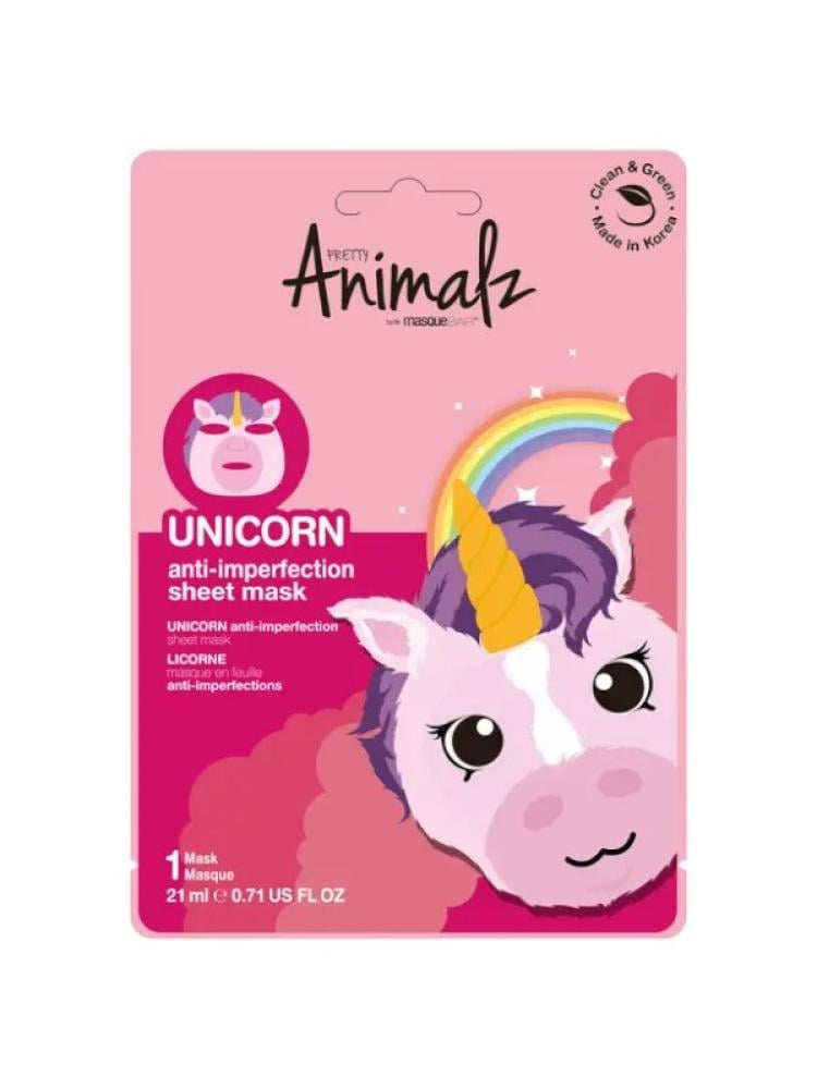 Masque Bar Unicorn Anti-Blemish Face Mask - Kiwi & Honeysuckle, 21ml