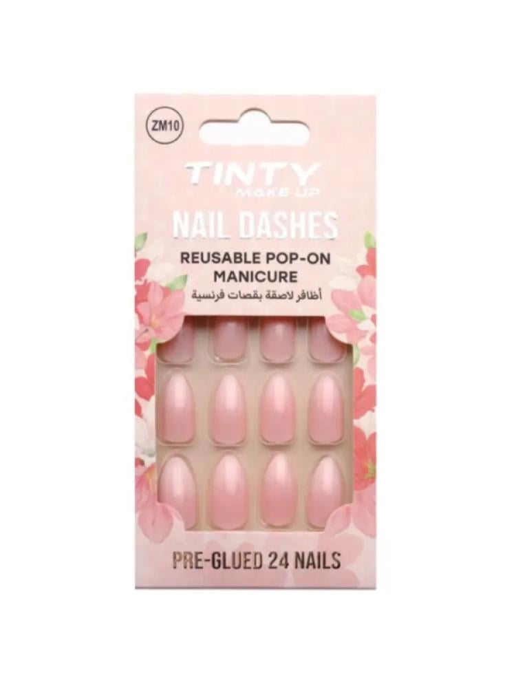 French Tip Press On Nails 24 Pieces Classic Design Tinty ZM10