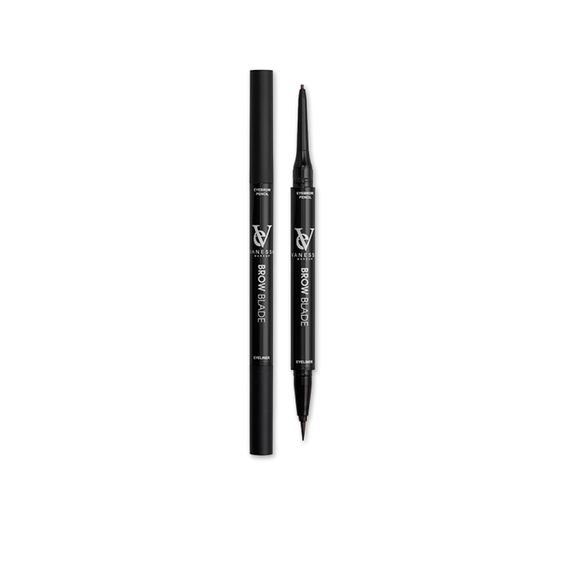 Waterproof Eyebrow Pencil Denser Look Dark Brown 03 Vanessa Makeup