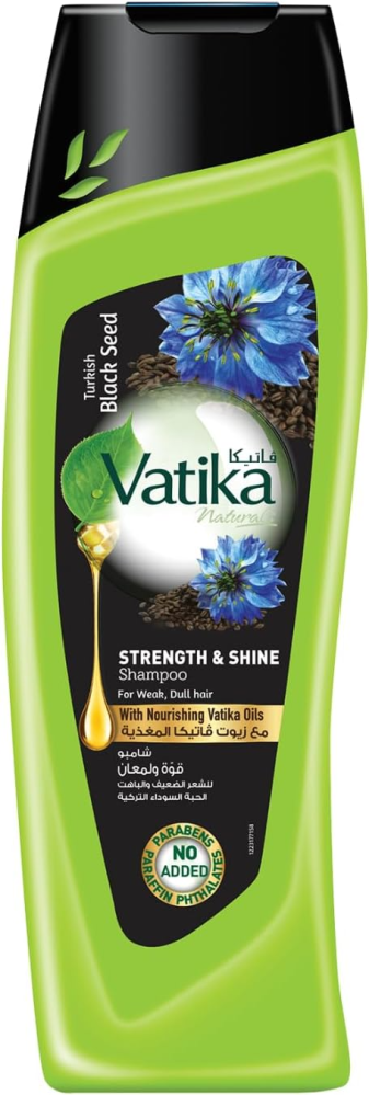 Black Seed Strength and Shine Shampoo 400ml Nourishing Vatika 400ml
