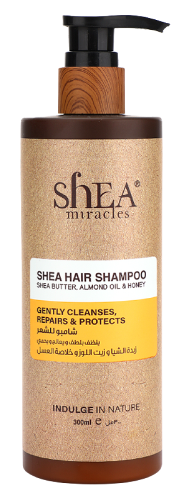 Best Shampoo for Oily Hair Scalp Balancing Almond Oil & Honey Shea Miracles 300m
