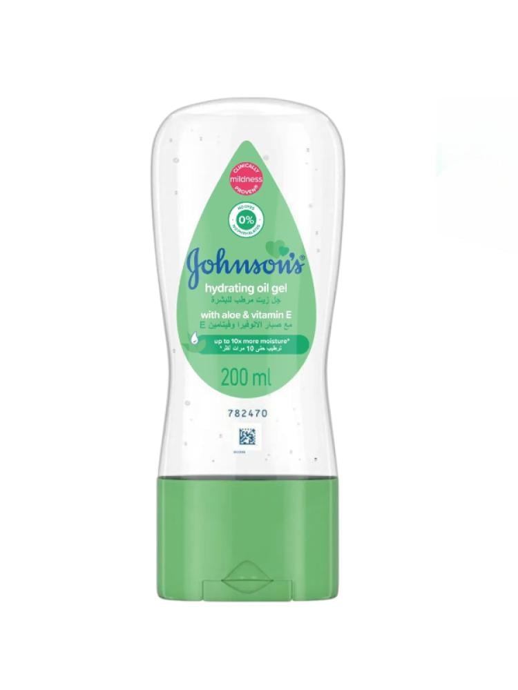 Johnson's Baby Moisturizing Oil Gel Aloe Vera & Vitamin E 200ml