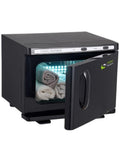 Salon System Automatic Towel Warmer and UV Sterilizer, Black