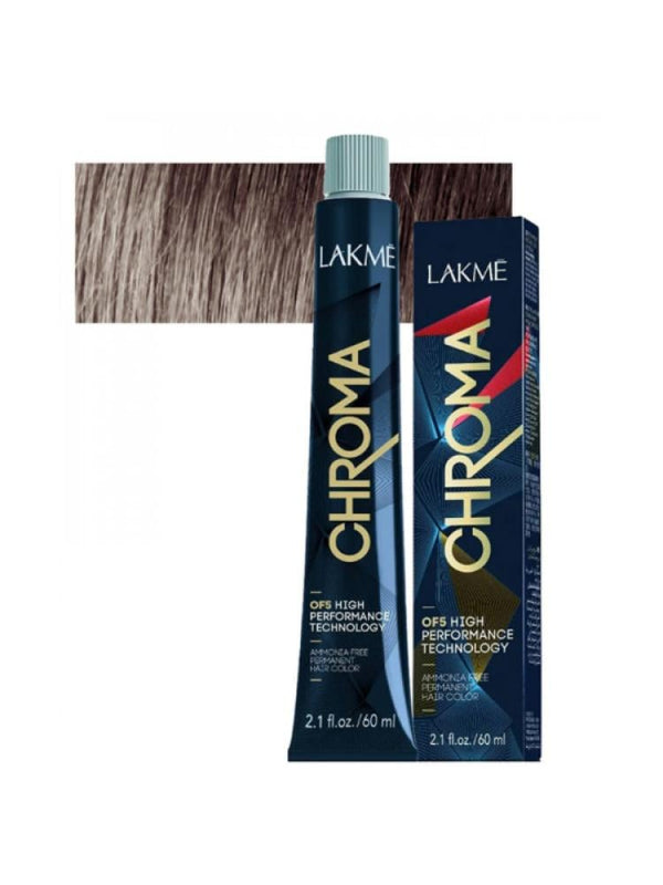 Hair Dye No. 6/17 Natural Brown Lakme Chroma 60ml