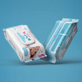 Sensitive Skin Baby Wipes with Aloe Vera and Vitamin E - Rolana - 120 Pack