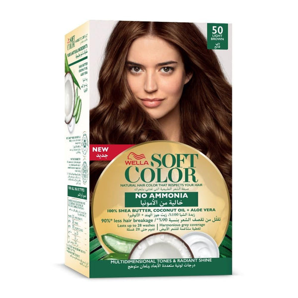 Best Low Ammonia Hair Color Soft Color Light Brown Wella 50