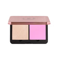 Lef Liv Glow Blush and Highlighter Duo 02 Soft Radiant Finish