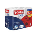 Sanita Club Kitchen Paper Towels, 6 Rolls, 40 Sheets Each