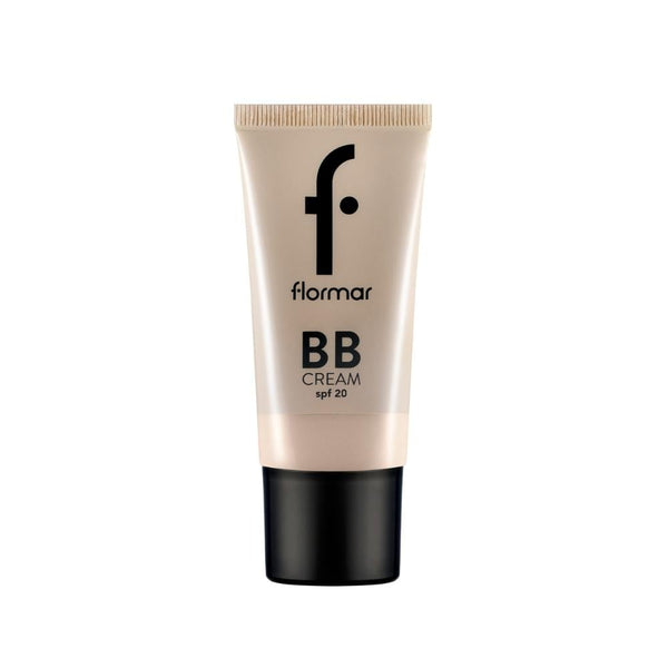 Flormar BB Cream Foundation SPF 20, 01 Fire, Natural Finish