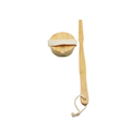 Wooden Bath Brush With Long Handle Exfoliating Pastel 1 Piece