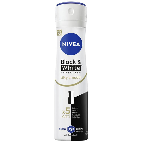 Invisible Silky Smooth Deodorant Spray Women Nivea 150ml