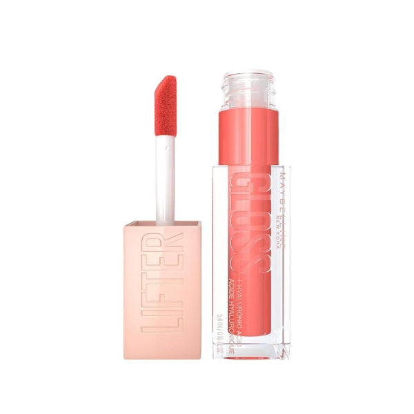 Maybelline Lifter Gloss Moisturizing Lip Gloss with Hyaluronic Acid, Shade 022 Peach