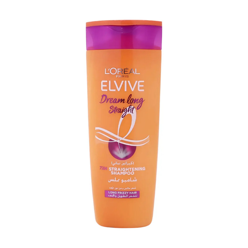 L'Oreal Paris Elvive Long Hair Keratin Smoothing Shampoo, 400ml
