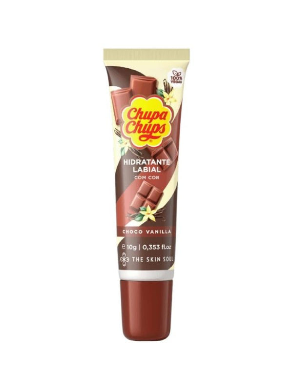 Best Lip Balm for Dry Lips Choco Vanilla Vegan Chupa Chups 10g