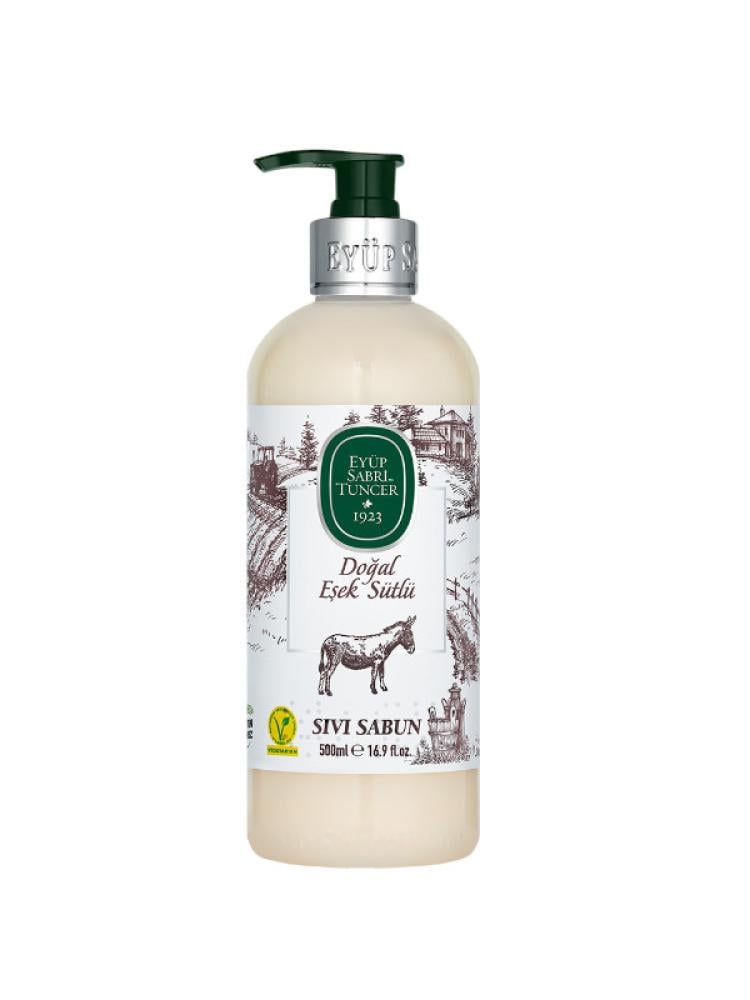 Liquid Hand Soap Donkey Milk Moisturizing Rejuvenating Eyup Sabri Tuncer 500ml
