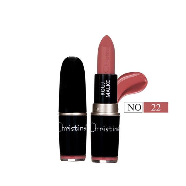 Christine Royal Lipstick No. 22, Matte, Vitamin E