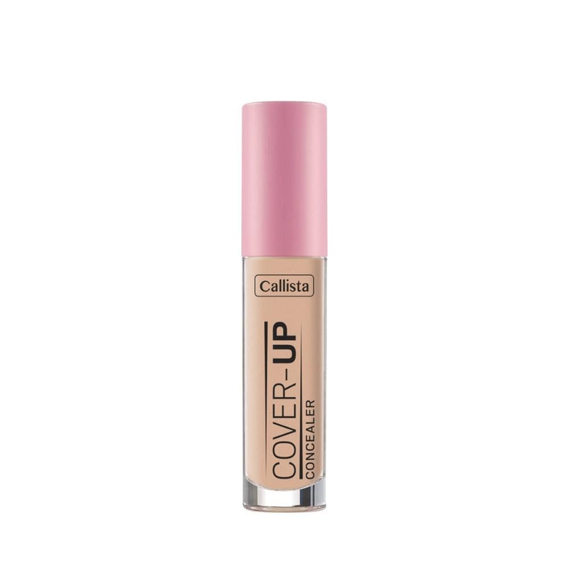 Callista Cover Up Concealer with Vitamin E & Argan Oil, Light Beige, 4ml
