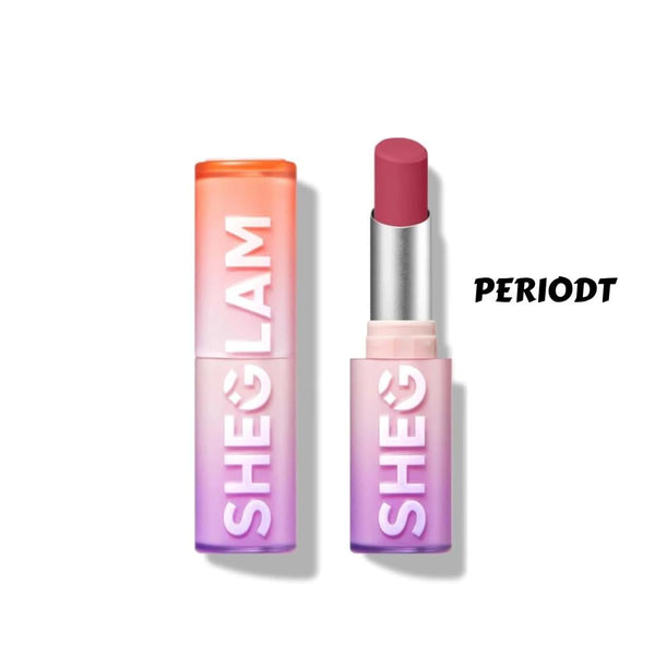 Sheglam Dynamic Boom Period Matte Lipstick, High-Coverage, 2.7g