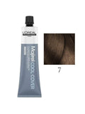 Hair Color for Grey Coverage Cool Tone Shade 7 L'Oreal Professionnel Majirel 60ml