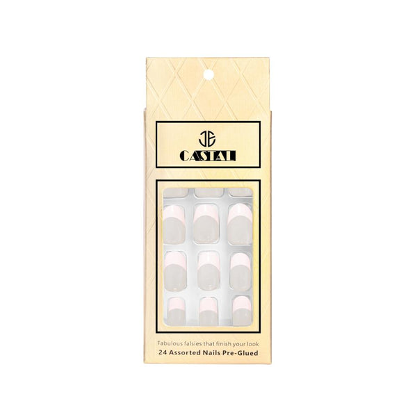 Castal Self-Adhesive Artificial Nails B29 Plastic 24 Count