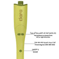 Clara Wavy Neon Self Curling Iron - Ceramic Barrel - 220V
