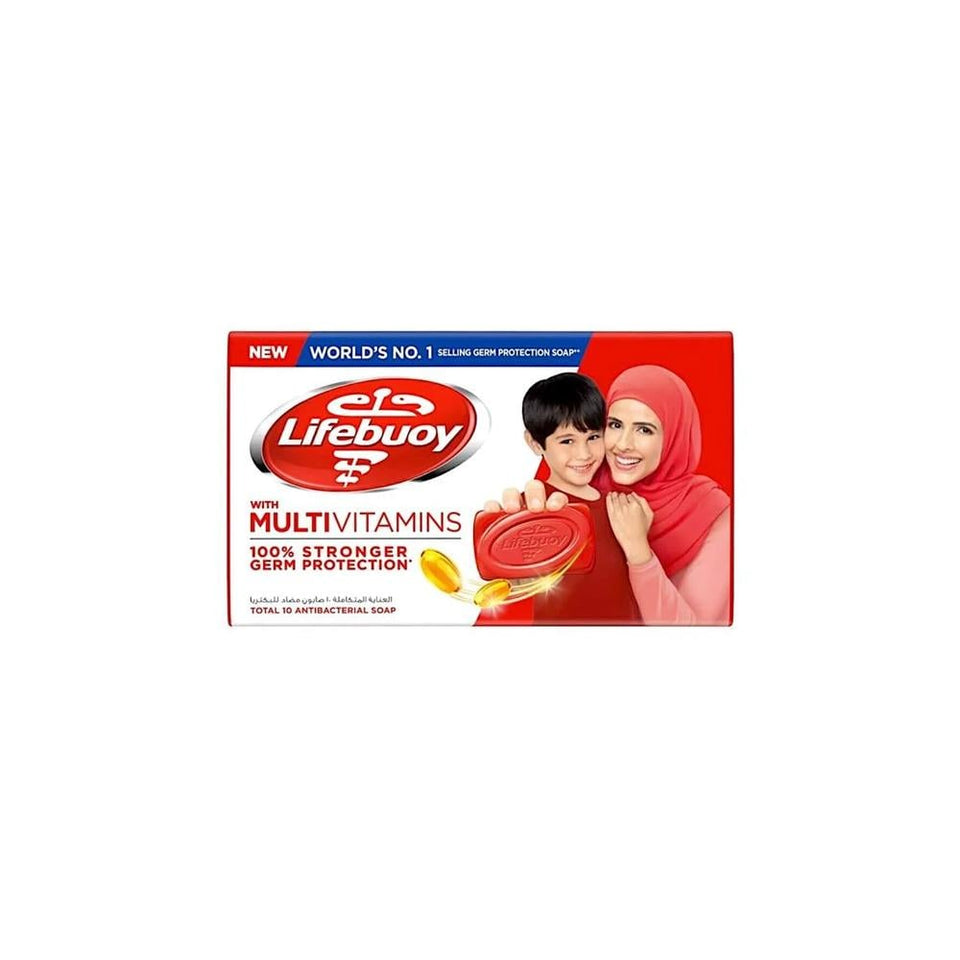Lifebuoy Antibacterial Soap Total 10 Cleansing & Protecting Soap 70g