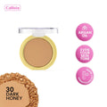 Callista Pressed Face Powder Soft Matte Finish Shine Control 30 Dark Honey