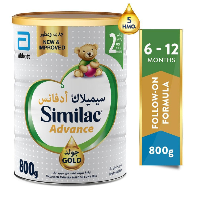 Follow-On Milk Stage 2 Gold Balanced Nutrition Similac 800g