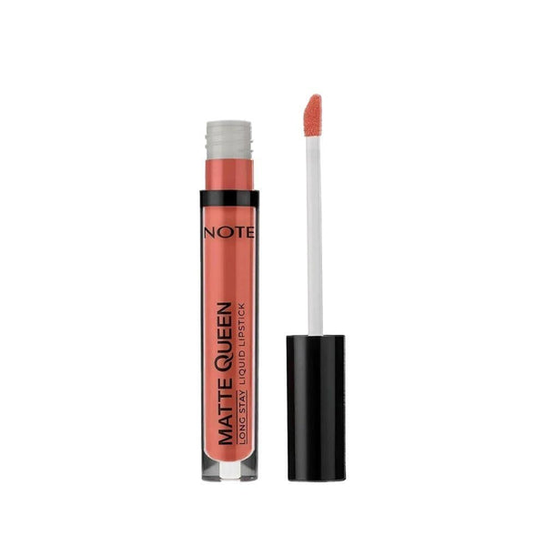 Note Matte Queen Liquid Lipstick, 09 Castle Break, Long-Lasting Matte