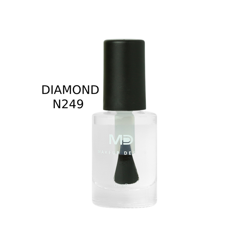 MD Nail Polish N249 Diamond, Quick-Dry, Long-Lasting