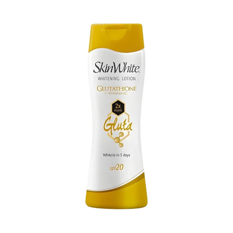 Skin White Glutathione Body Lotion with SPF 20 for Brightening and Even Tone, 100ml