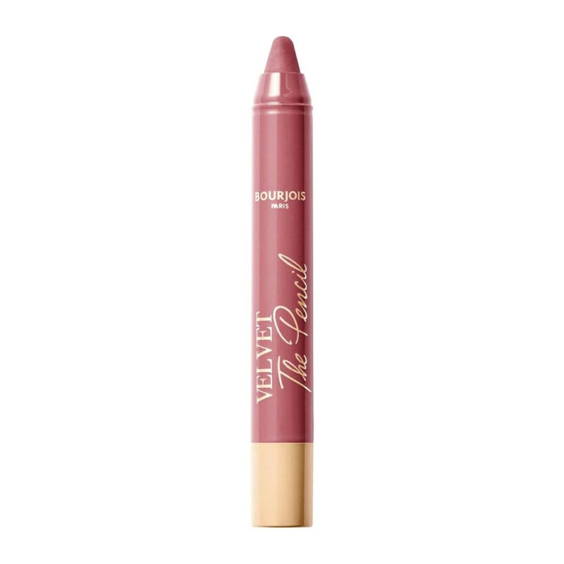 Mauve Lipstick Velvet The Pencil Long Lasting Mauve Again 03 Bourjois 3g