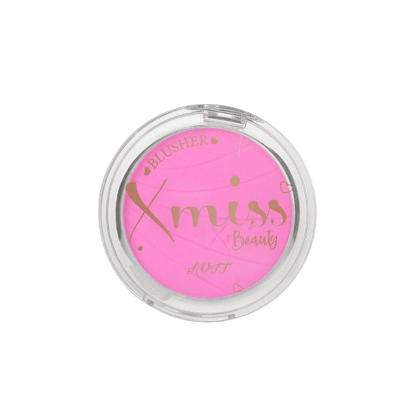 X Miss Beauty Powder Blush Matte Finish Long-lasting Shade 01