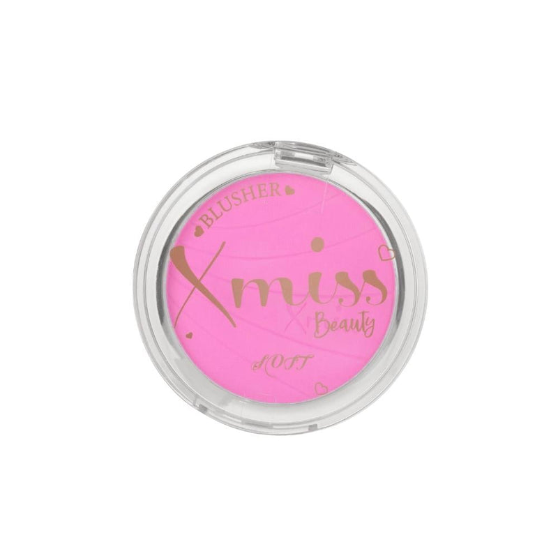 X Miss Beauty Powder Blush Matte Finish Long-lasting Shade 01