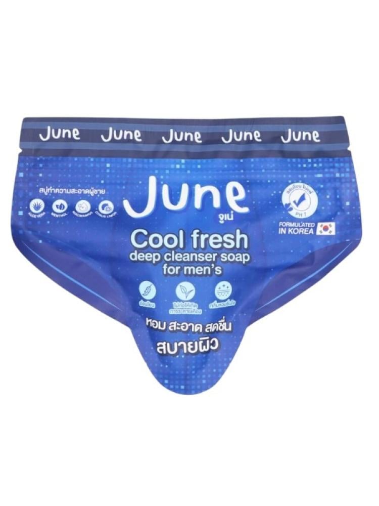 June Cool Fresh Intimate Soap for Men - 50g