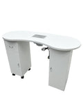 Salon System Pedicure Table - White - Salon Furniture