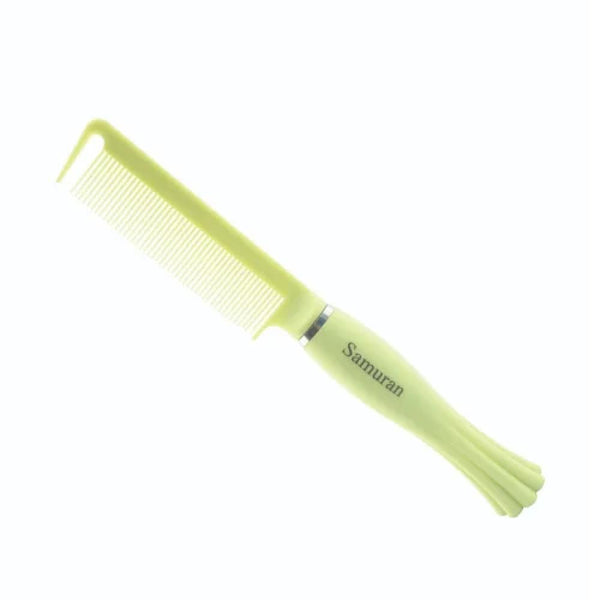 Samuran Hairbrush MS-60005-1504 Flexible Bristles Detangling Comb