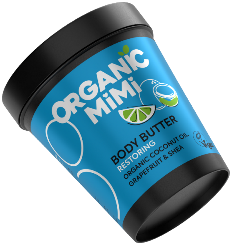 Body Butter Restoring Coconut & Grapefruit Hydrating Organic Mimi 200ml