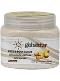 Global Star Face and Body Scrub with Shea Butter 500 ml